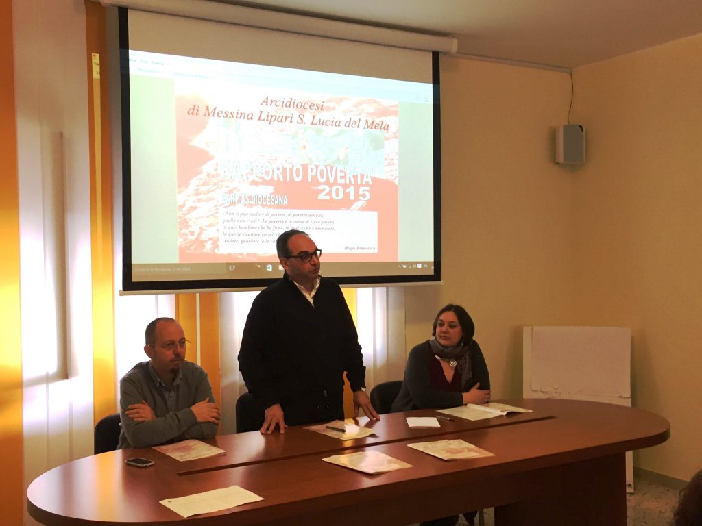 CARITAS MESSINA – 22 centri d’ascolto Caritas nel territorio dell’Arcidiocesi