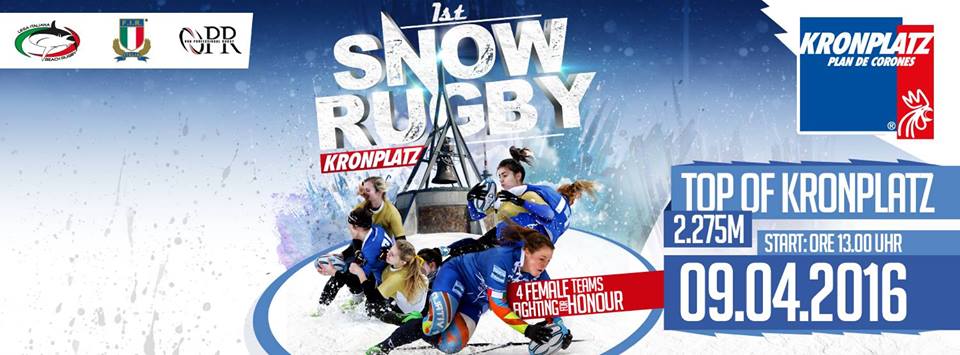 SNOW RUGBY – Lo Snow Rugby Femminile conquista Plan de Corones