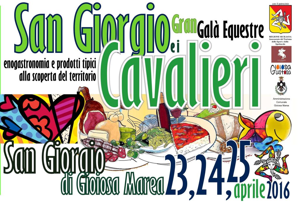 GIOIOSA MAREA – Rinvio manifestazione San Giorgio e i Cavalieri