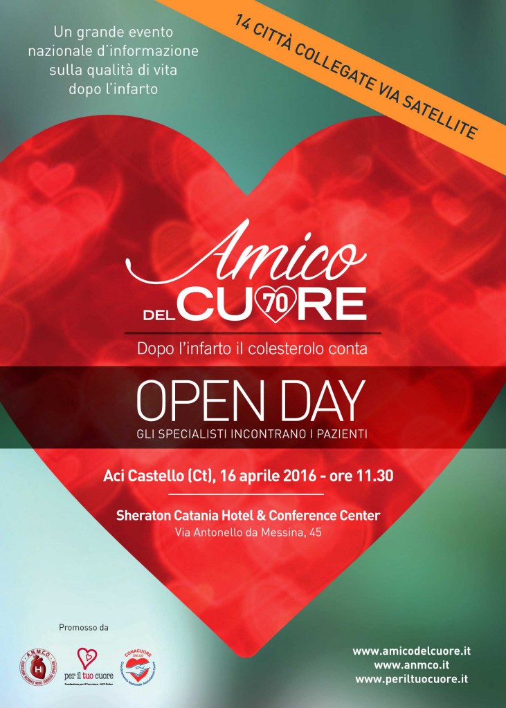 SALUTE – Si può essere “amici del cuore” dopo l’infarto: open day a Catania