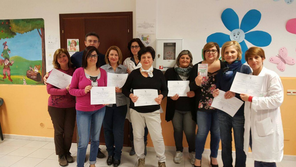 SCUOLE SICURE – All’Asilo Nido di Brolo tutti sanno usare il defibrillatore