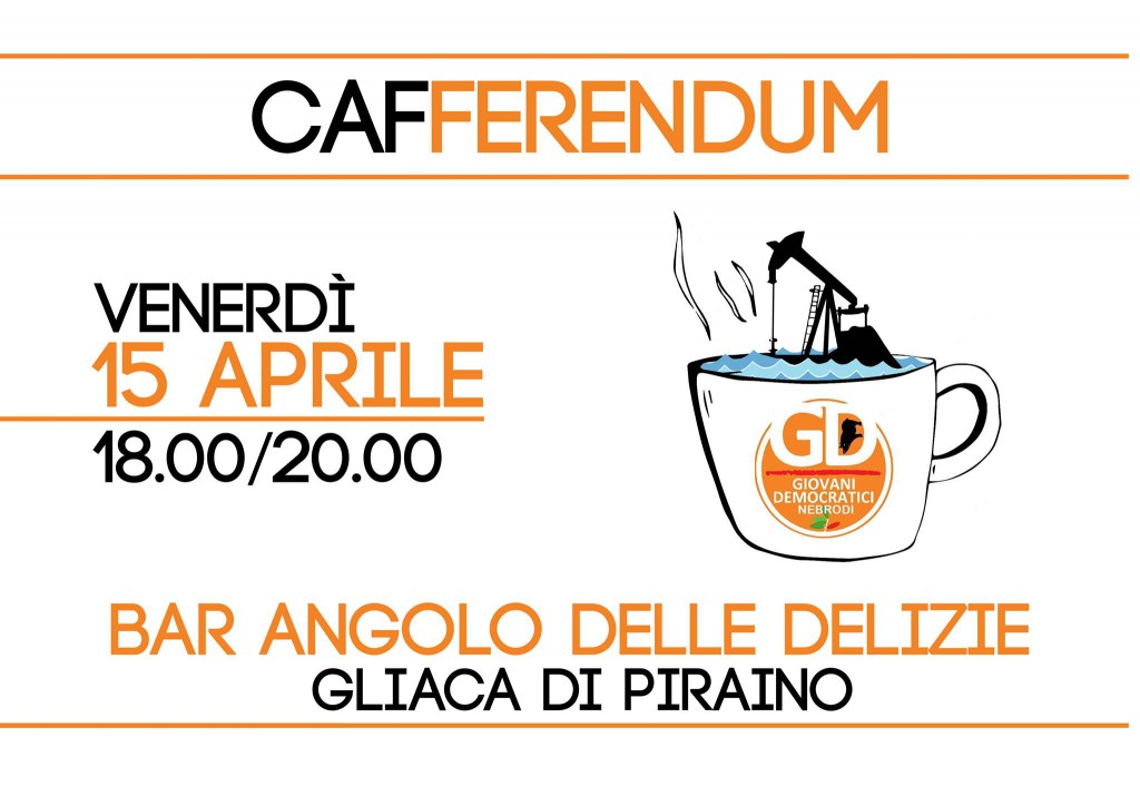 CAFFERENDUM & GD – … per parlare di Referendum