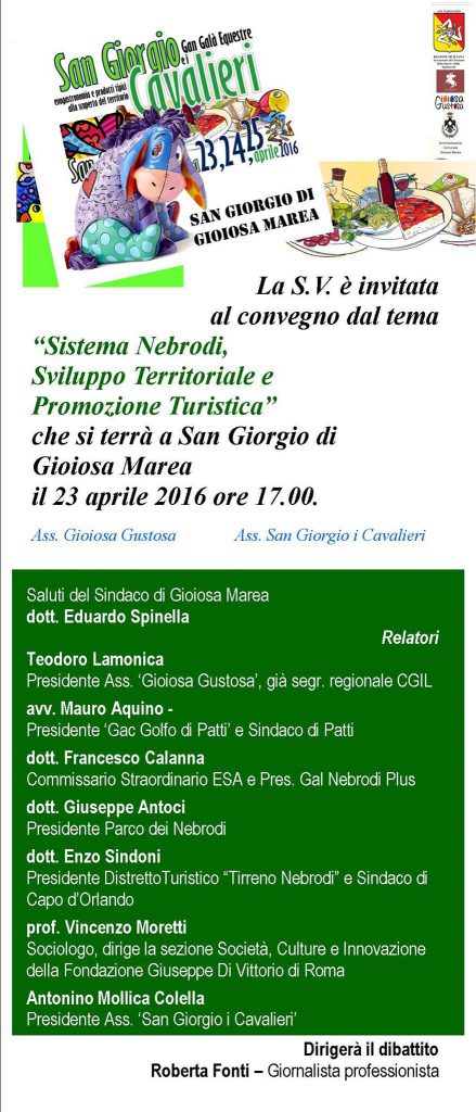 GIOIOSA MAREA – “Sistema Nebrodi, sviluppo territoriale e promozione turistica”