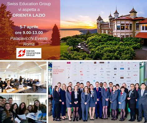 SCELTE FUTURE – SEG Swiss Education Group Italia, scoprile a Roma dal 5 al 7 aprile
