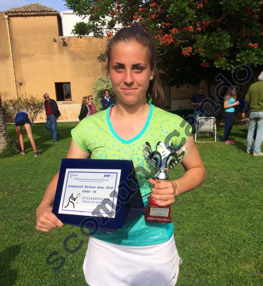SOFIA BRUNO – Campioni che crescono. E’ la neo Campionessa Siciliana Under 16!