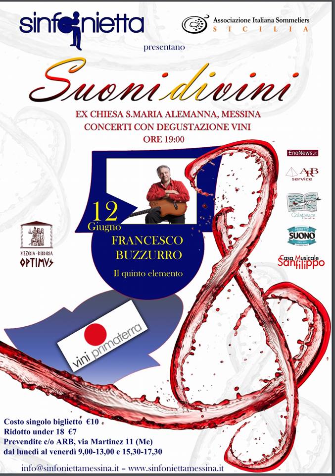 MESSINA – Secondo appuntamento con la rassegna “Suoni DiVini”