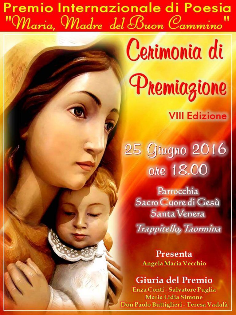 CONCORSI DI POESIA – “Maria, Madre del Buon Cammino” – VIII Edizione
