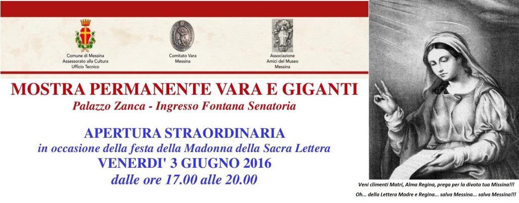 MESSINA – Mostra Permanente “Vara e Giganti”
