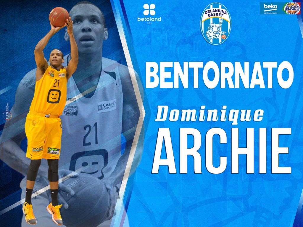 BETALAND – Dominique Archie torna a Capo d’Orlando!