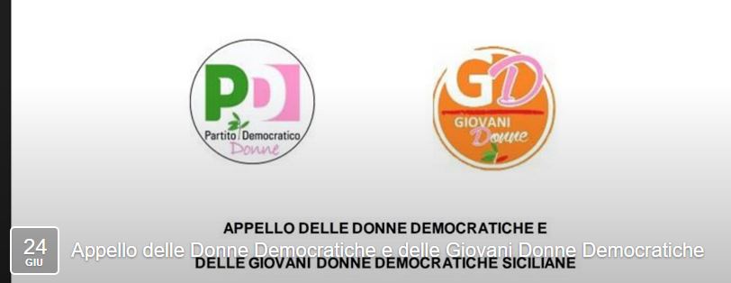 APPELLI – Per garantire pari possibilità di accesso delle donne in politica anche in Sicilia
