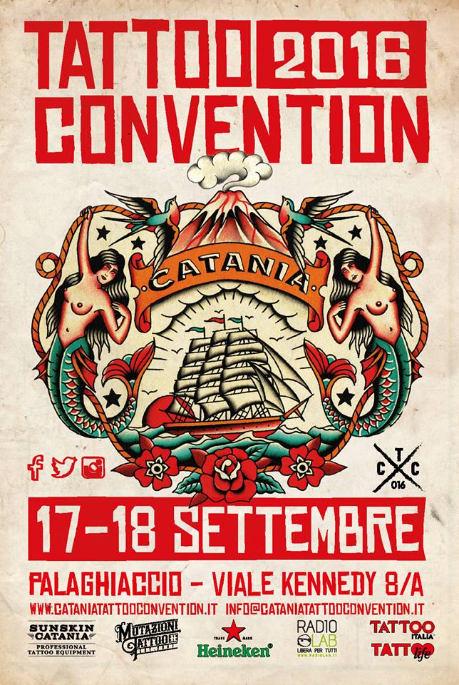 CATANIA TATTOO CONVENTION – La città etnea vetrina internazionale del tatuaggio