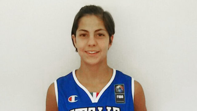 BEATRICE STROSCIO – La cestista pattese tra le under 16 della Nazionale Italiana al raduno di Vasto