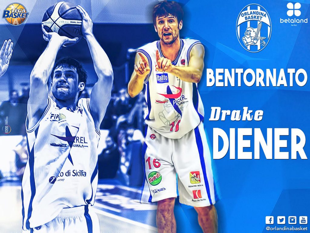 BASKET – Capo d’Orlando riabbraccia Drake Diener