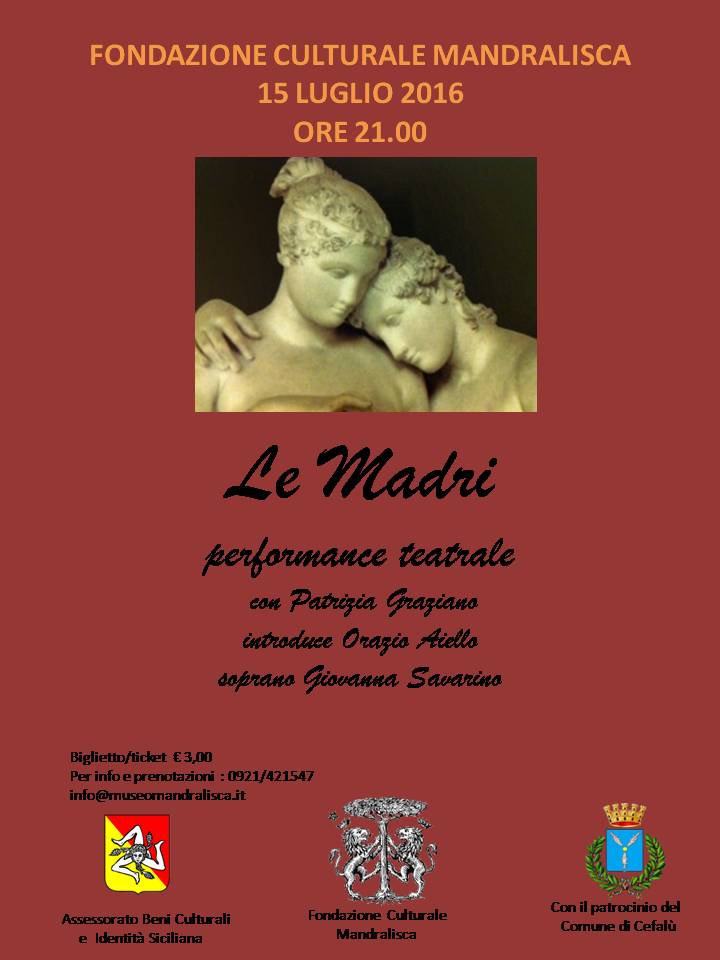 CEFALU’ – “Le Madri” al Museo Mandralisca