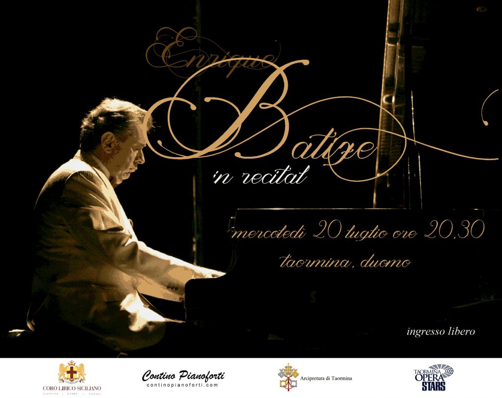 TAORMINA – Batiz in concerto presso il Duomo Antico