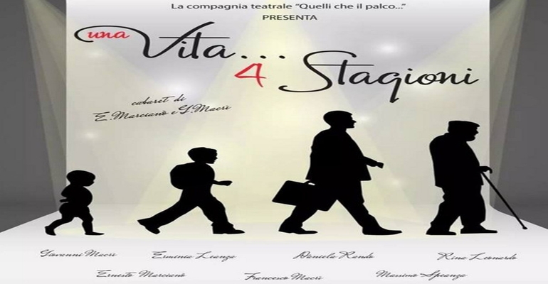 FESTIVAL DEL TEATRO AMATORIALE – Al Monte di Pietà, primo appuntamento con lo spettacolo di cabaret “Una vita … 4 stagioni!”