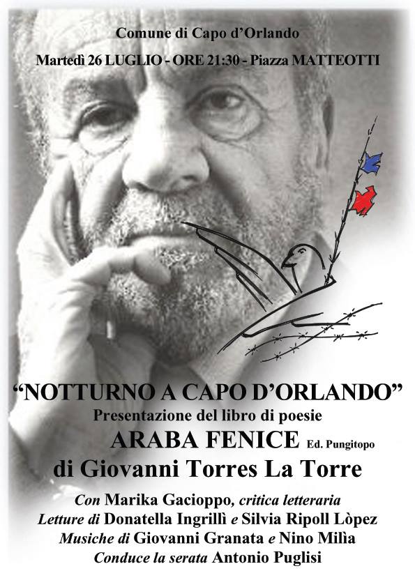 CAPO D’ORLANDO – Arte e cultura..“Notturno a Capo d’Orlando”