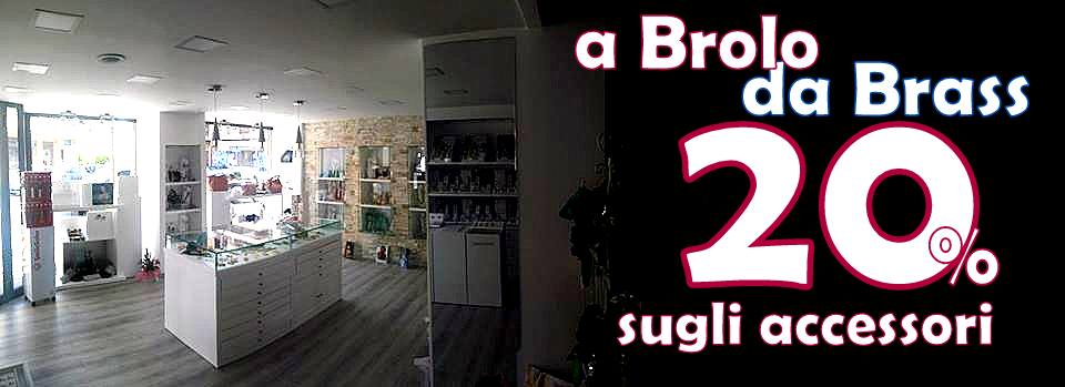 BRASS BROLO – Il 20% di promozione su borse e accessori!