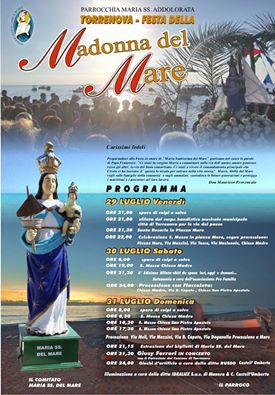 TORRENOVA – Festa della Madonna del Mare
