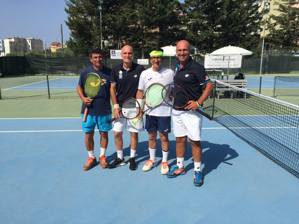 OVER 45 E NON DIMOSTRARLO – A Brolo a Calogero Saieva e Carmelo Arasi la finale regionale di tennis