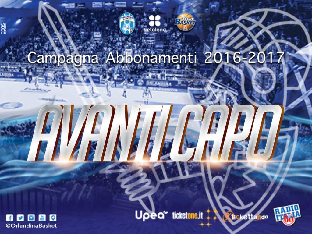 BETALAND – Inizia la campagna abbonamenti: #avantiCapo!
