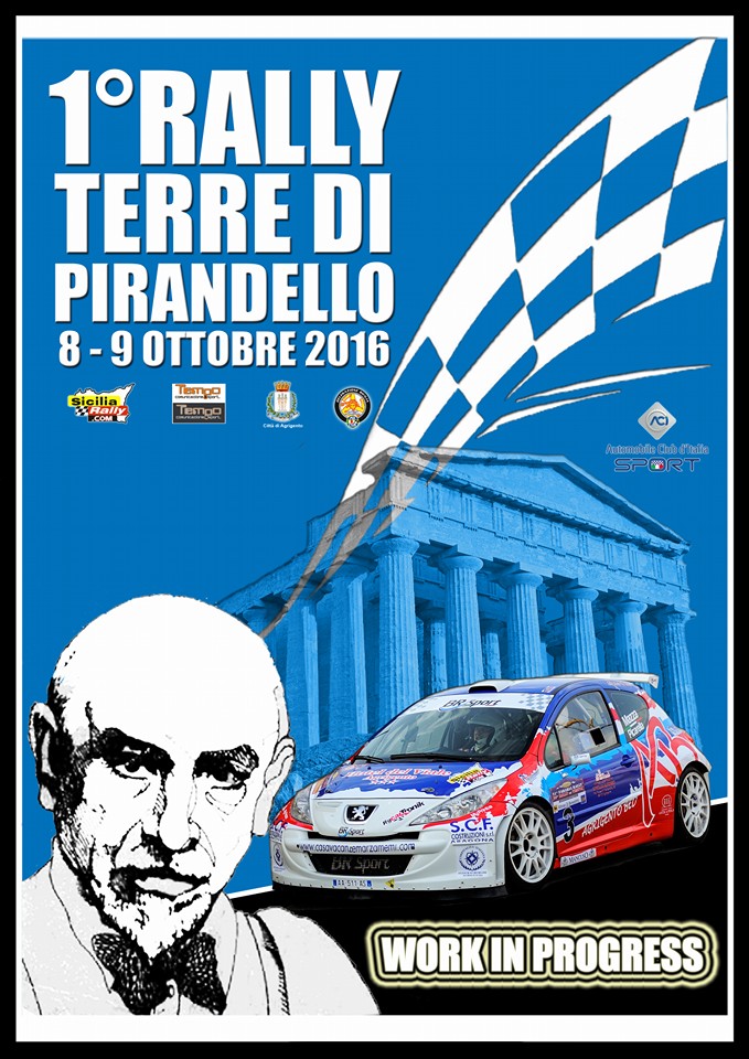 RALLY – Il 1°rally Terre di Pirandello scrive la prefazione