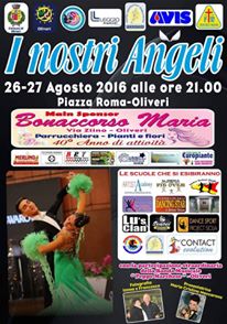 DONARE E DONARSI – A Oliveri con “I Nostri Angeli” Venerdì 26 e Sabato 27 Agosto in piazza Roma