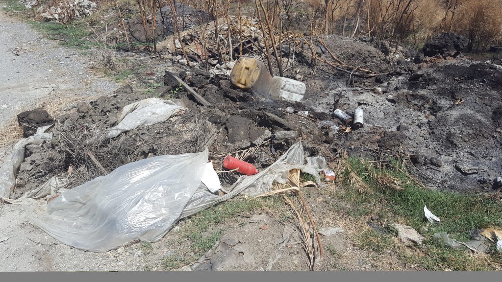 LEGAMBIENTE DEL LONGANO – Il torrente Patrì una discarica a cielo aperto