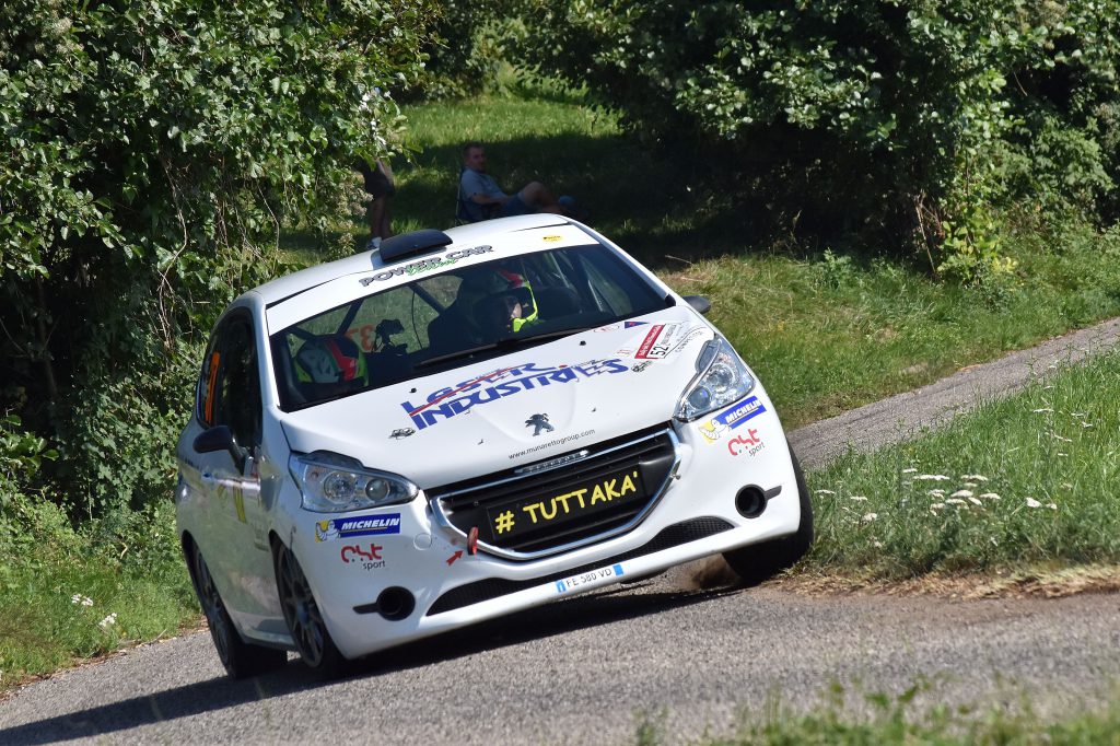 RALLY – A Pollara – Princiotto su Peugeot 208 la Michelin R2 Rally Cup