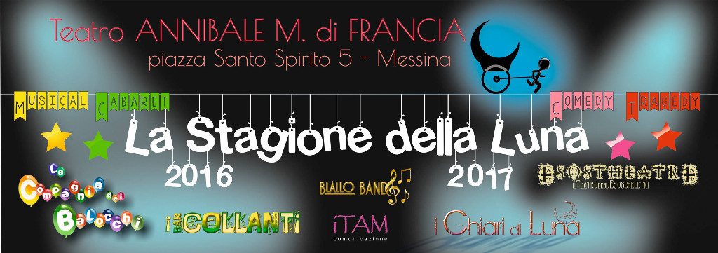 TEATRO A MESSINA – Luna Obliqua … otto titoli, otto debutti