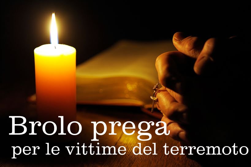COMUNITA’ – Una Veglia di Preghiera per le Vittime del Terremoto, a Brolo