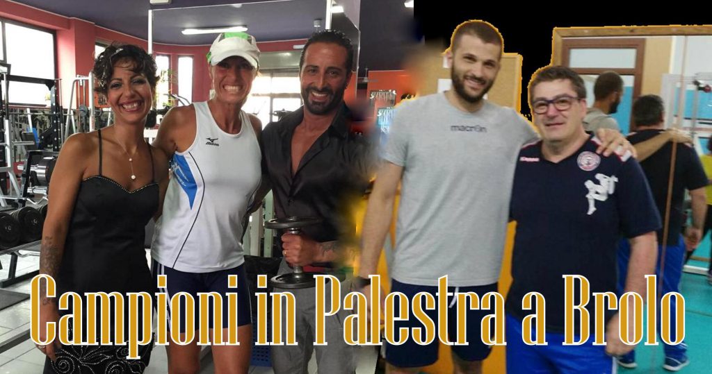 CAMPIONI NELLE PALESTRA A BROLO – Annalisa Minetti e Davide Saitta