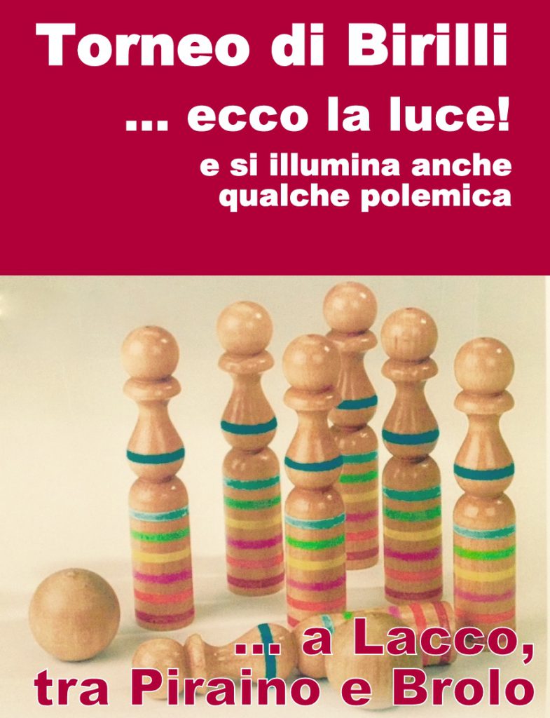 TORNEI ESTIVI – Quello dei “Brigghia” a Lacco, tra “pallini”, “re” e velate polemiche