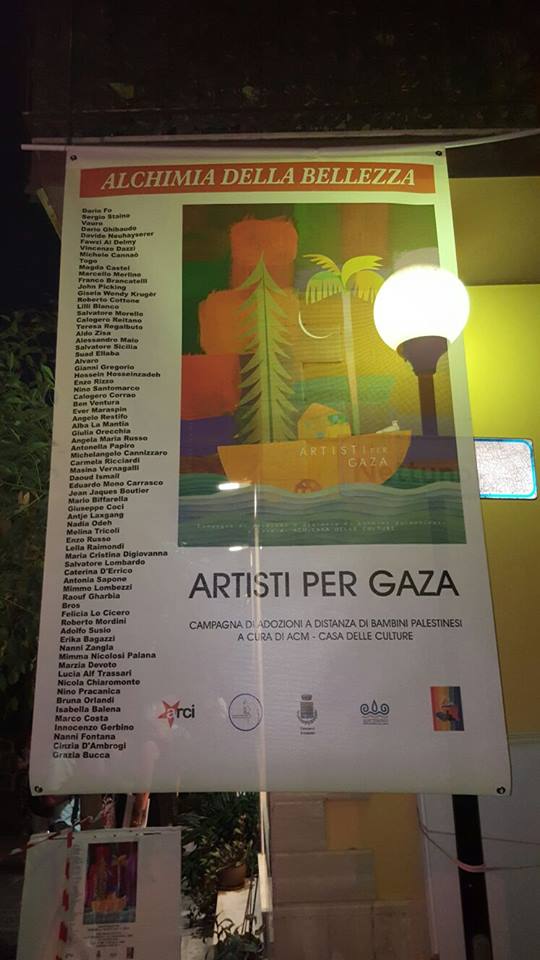 ARTISTI PER GAZA – Una grande inaugurazione alla Casa delle Culture di Acquedolci