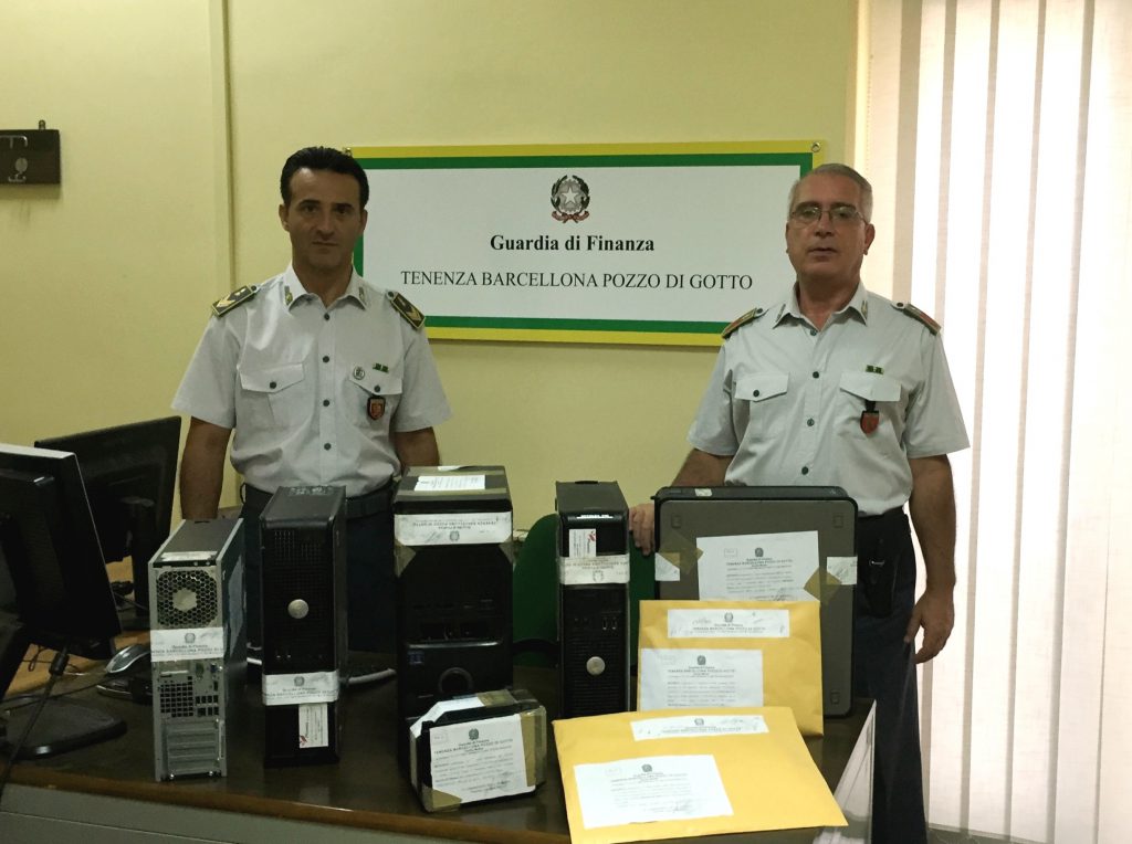 BARCELLONA P.G. – Scoperto centro scommesse illegale