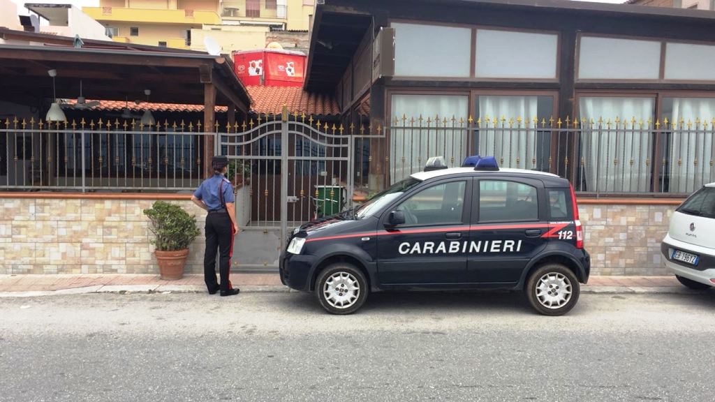 REGGIO CALABRIA – I carabinieri chiudono il ristorante “La Favorita”