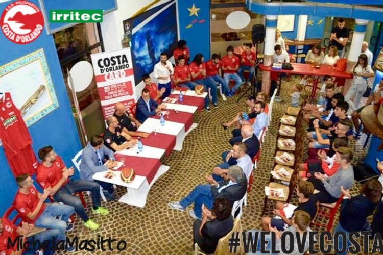 IRRITEC COSTA D’ORLANDO – Presentato il team biancorosso