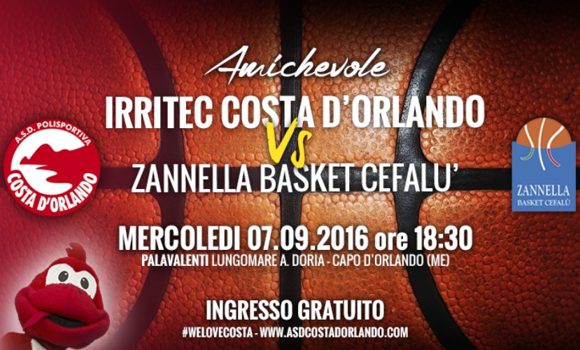 IRRITEC COSTA D’ORLANDO – Amichevole Costa vs Zannella e il pensiero va a Lollo De Lise