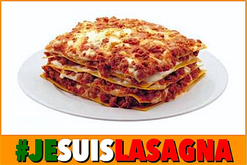LASAGNE & MANDOLINO – La vignetta sul terremoto è brutta… praticamente una merda. Ma lecita. La satira è satira sempre