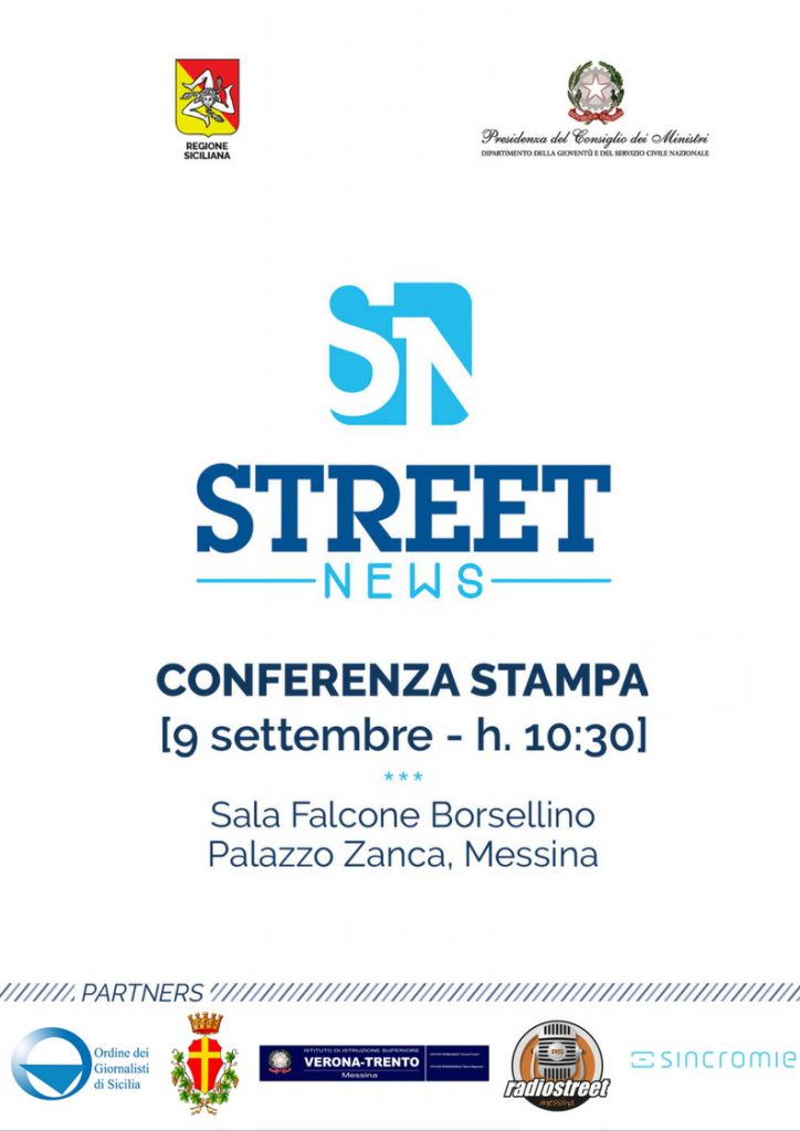 MESSINA – Presentazione Progetto “Street News”