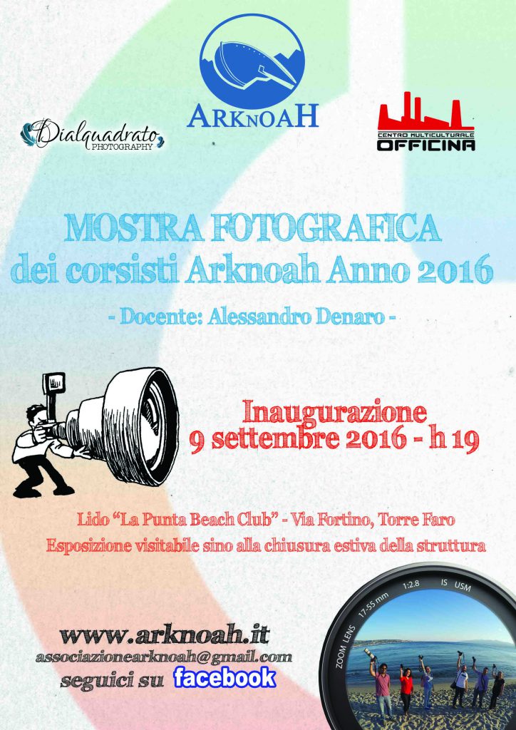 MESSINA – Mostra fotografica Arknoah e Alessandro Denaro