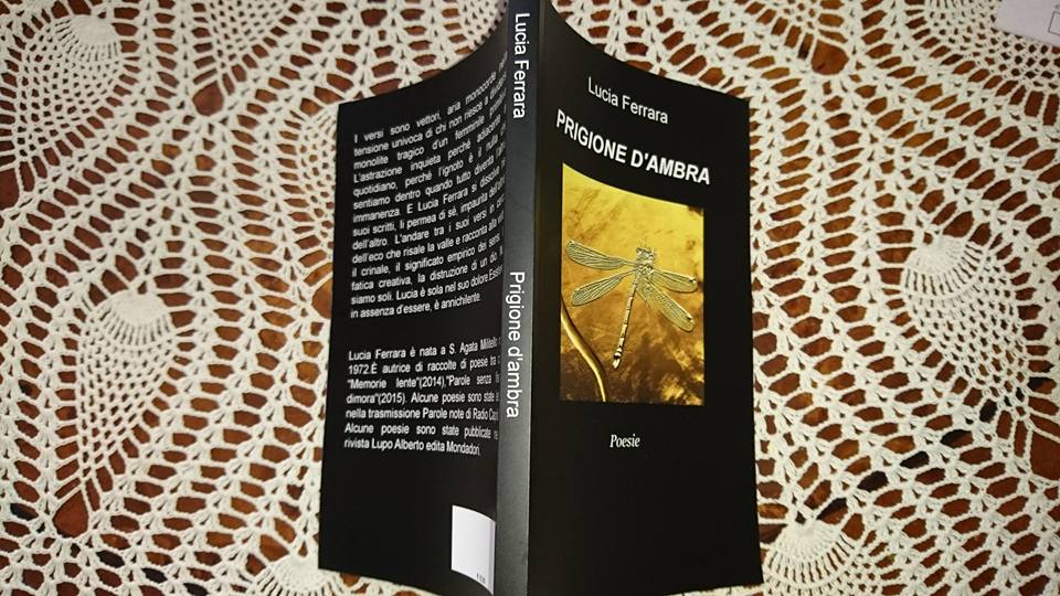 LUCIA FERRARA – Le sue poesie tra le finaliste del concorso “il mio esordio in poesia”