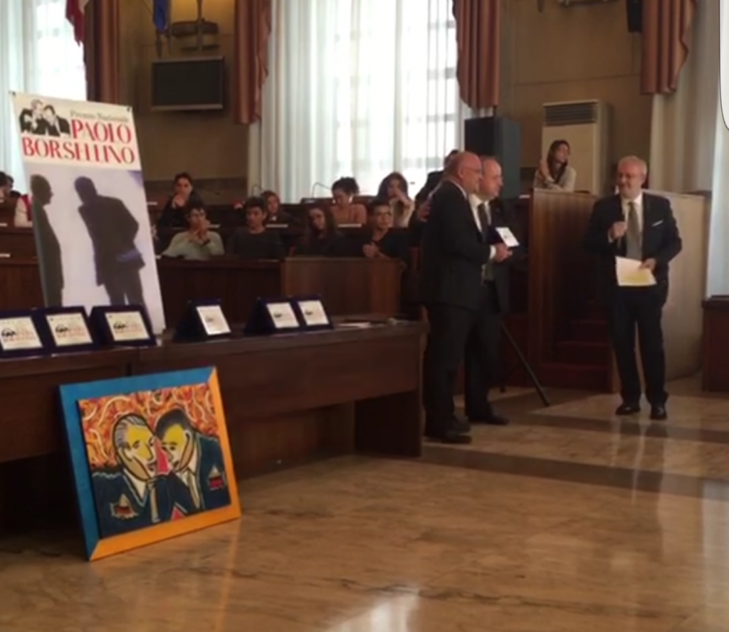 PARCO DEI NEBRODI – A Pescara il Presidente Antoci riceve il premio nazionale Paolo Borsellino