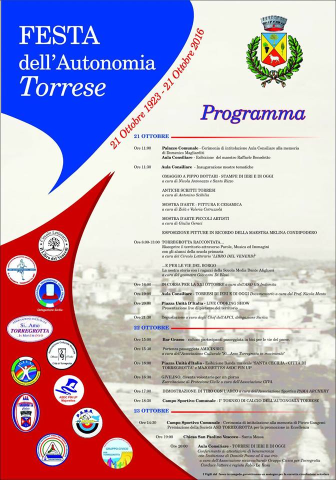 TORREGROTTA – Festa dell’autonomia torrese