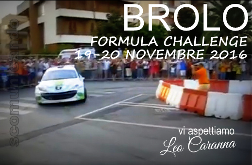 ROMBANO I MOTORI – A Brolo la Formula Challenge a novembre