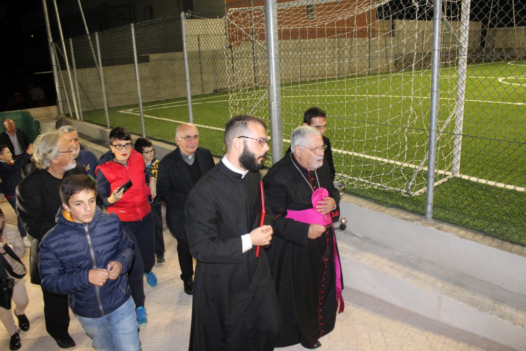 MESSINA – Caritas, inaugurato il campo sportivo di Giampilieri Superiore