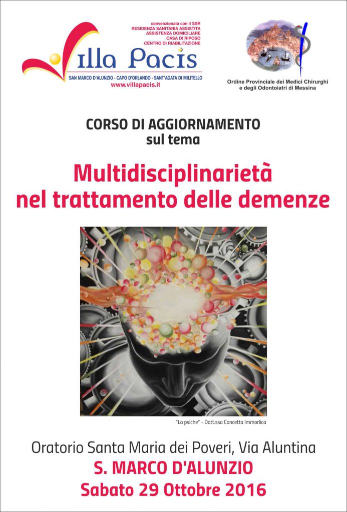 SAN MARCO D’ALUNZIO  – Il trattamento delle demenze nella loro complessità e diversità