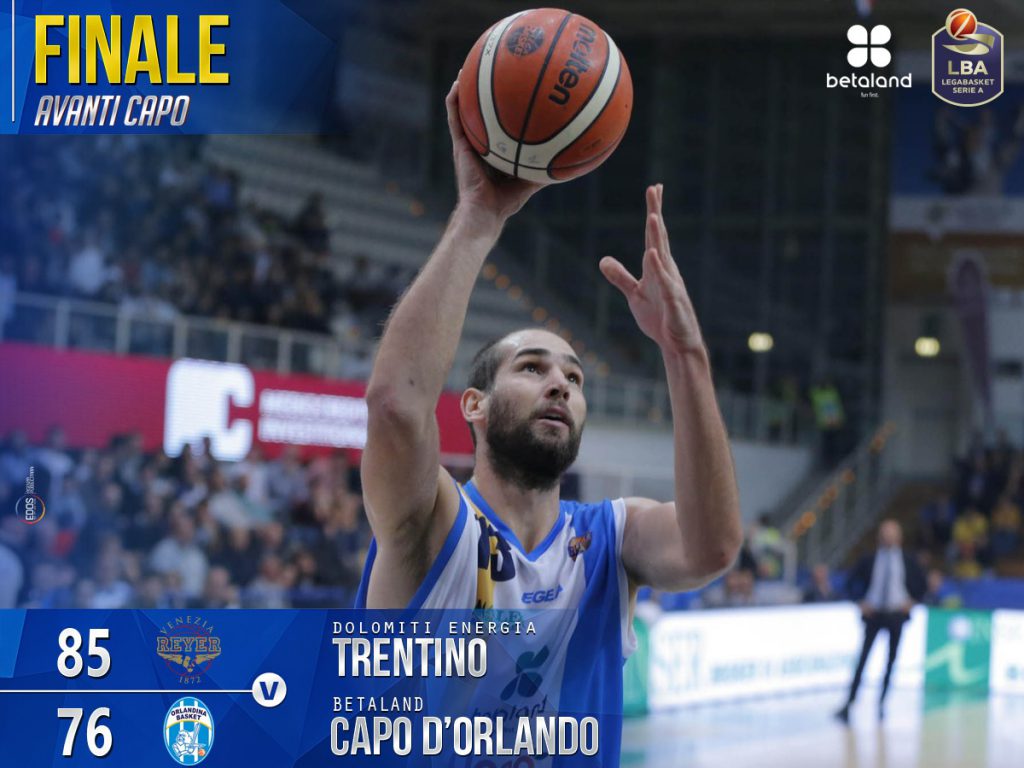 BASKET – Betaland sconfitta a Trento
