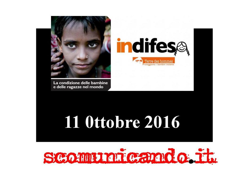 11 OTTOBRE – INdifesa