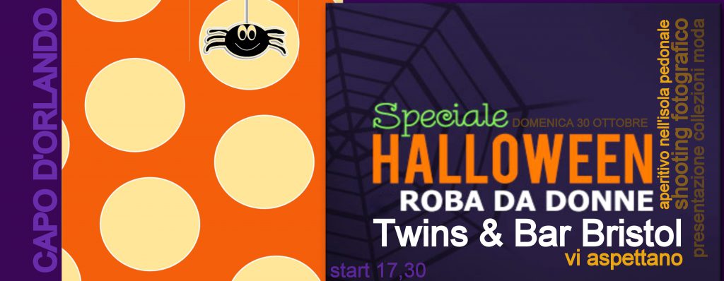 APERITIVO & MODA – Twins e Bar Bristol… il 30 ottobre a Capo d’Orlando